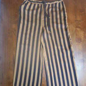 Top Shop ~ Sz 6 ~ Wide Striped Pants ~ Excellent Condition